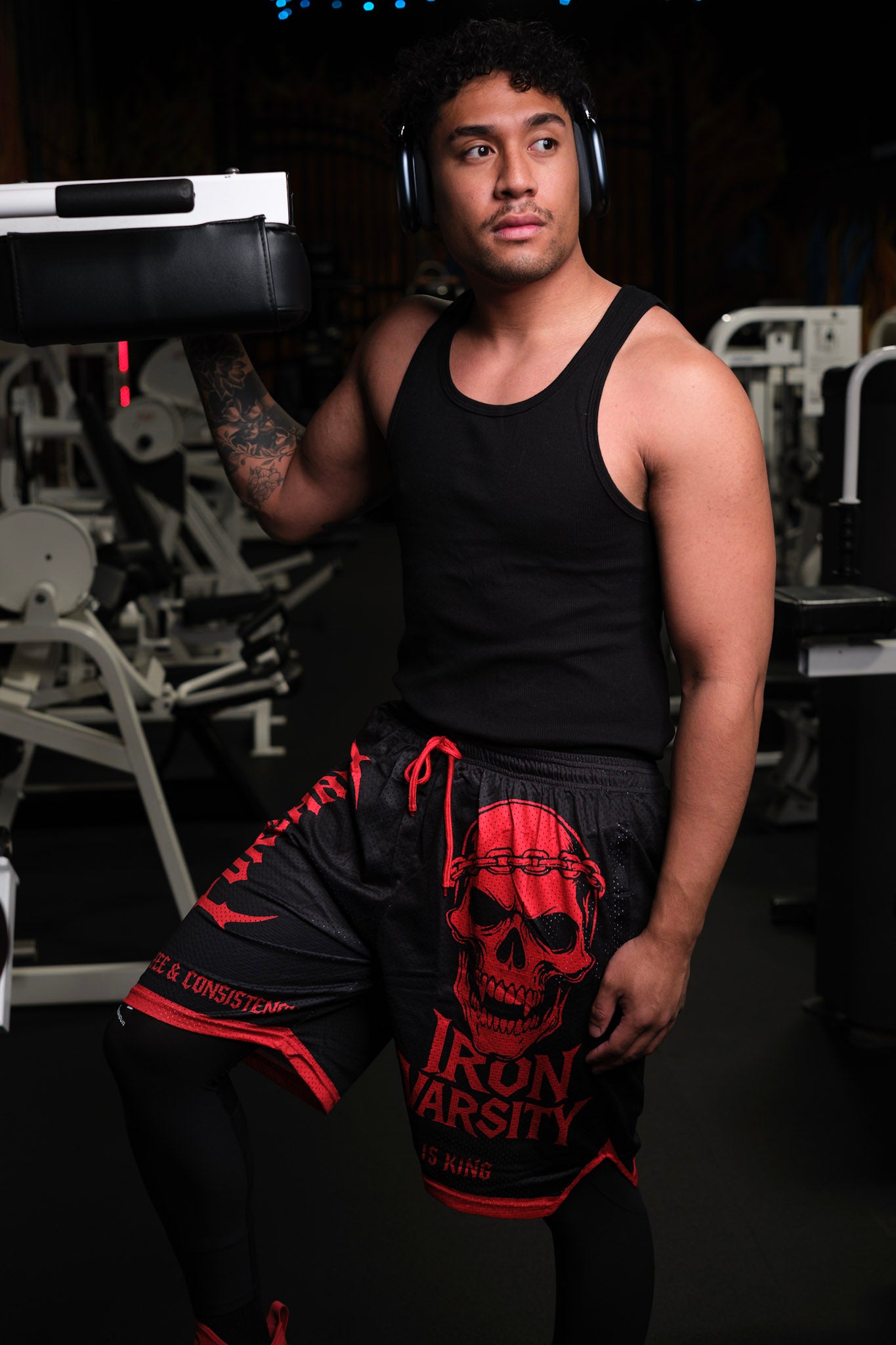 Purehaus Iron Varsity Mesh Shorts