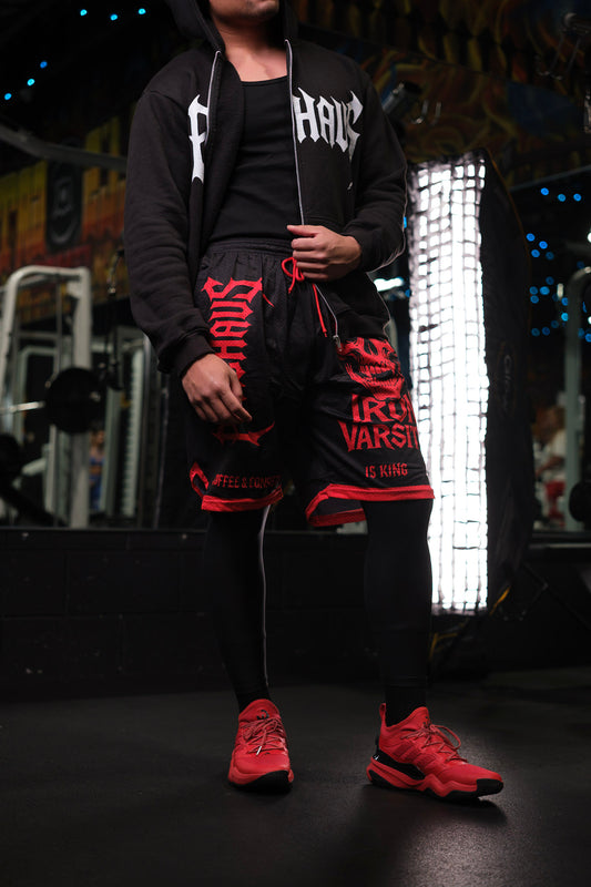 Purehaus Iron Varsity Mesh Shorts